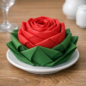 6 ідей, як красиво скласти серветки 