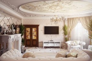 Вітальня у стилі бароко